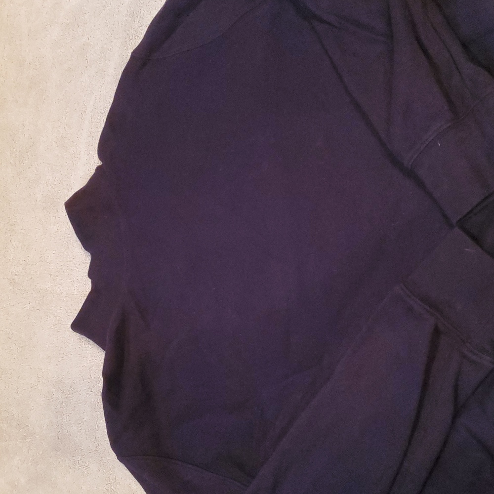 Lands' End Dark Navy Mockneck Top